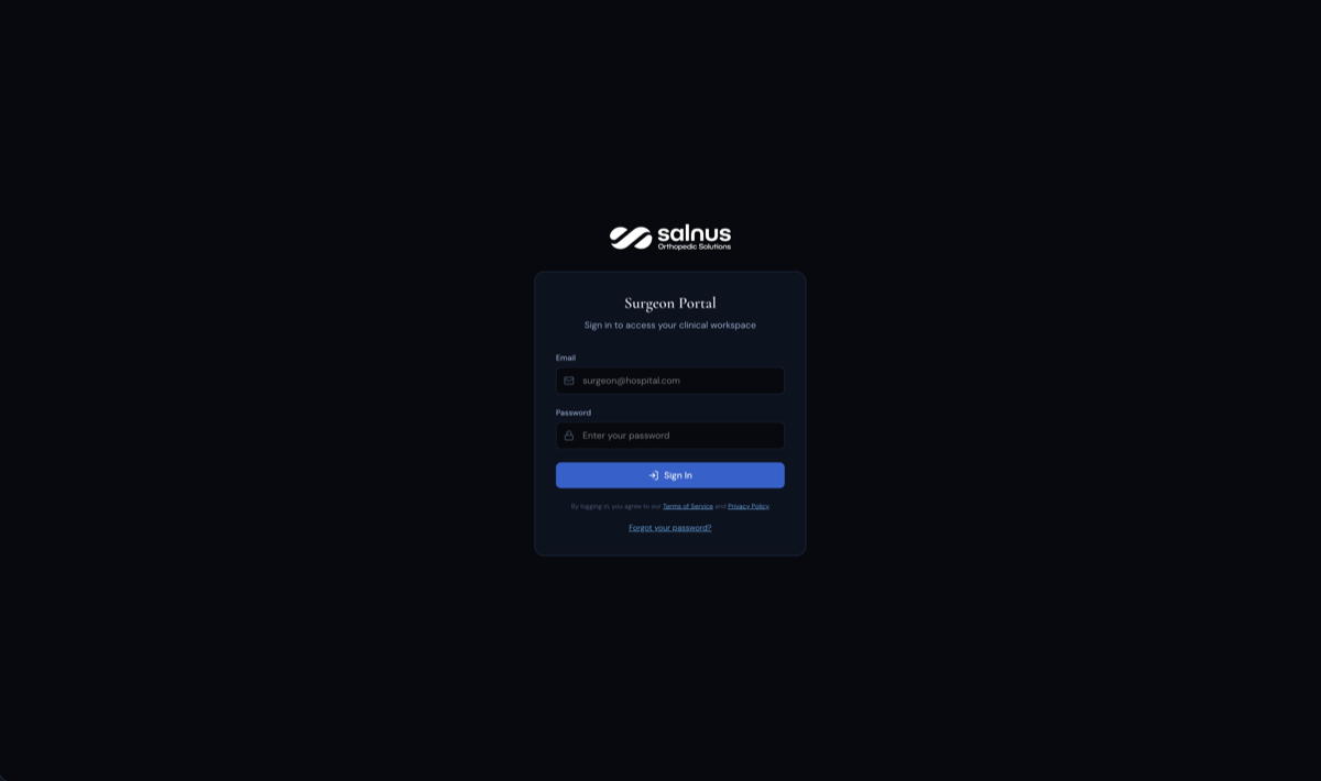 Secure Surgeon Portal